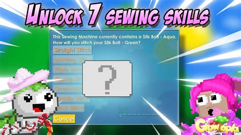 sewing growtopia